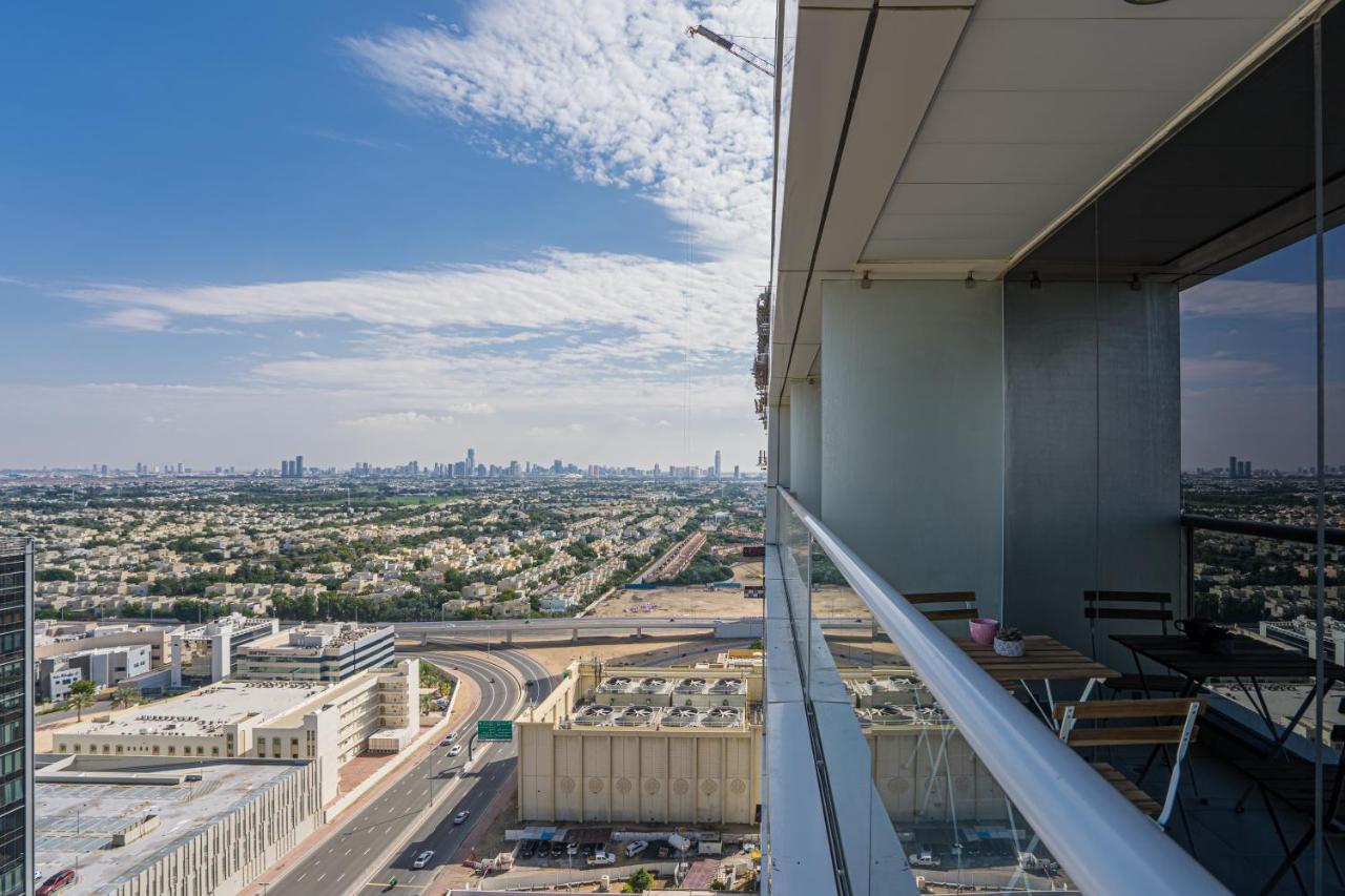 דובאי Higuests - Modern Studio With Incredible City Skyline View מראה חיצוני תמונה
