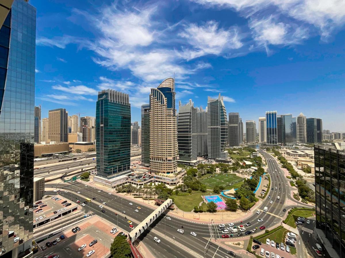 דובאי Higuests - Modern Studio With Incredible City Skyline View מראה חיצוני תמונה
